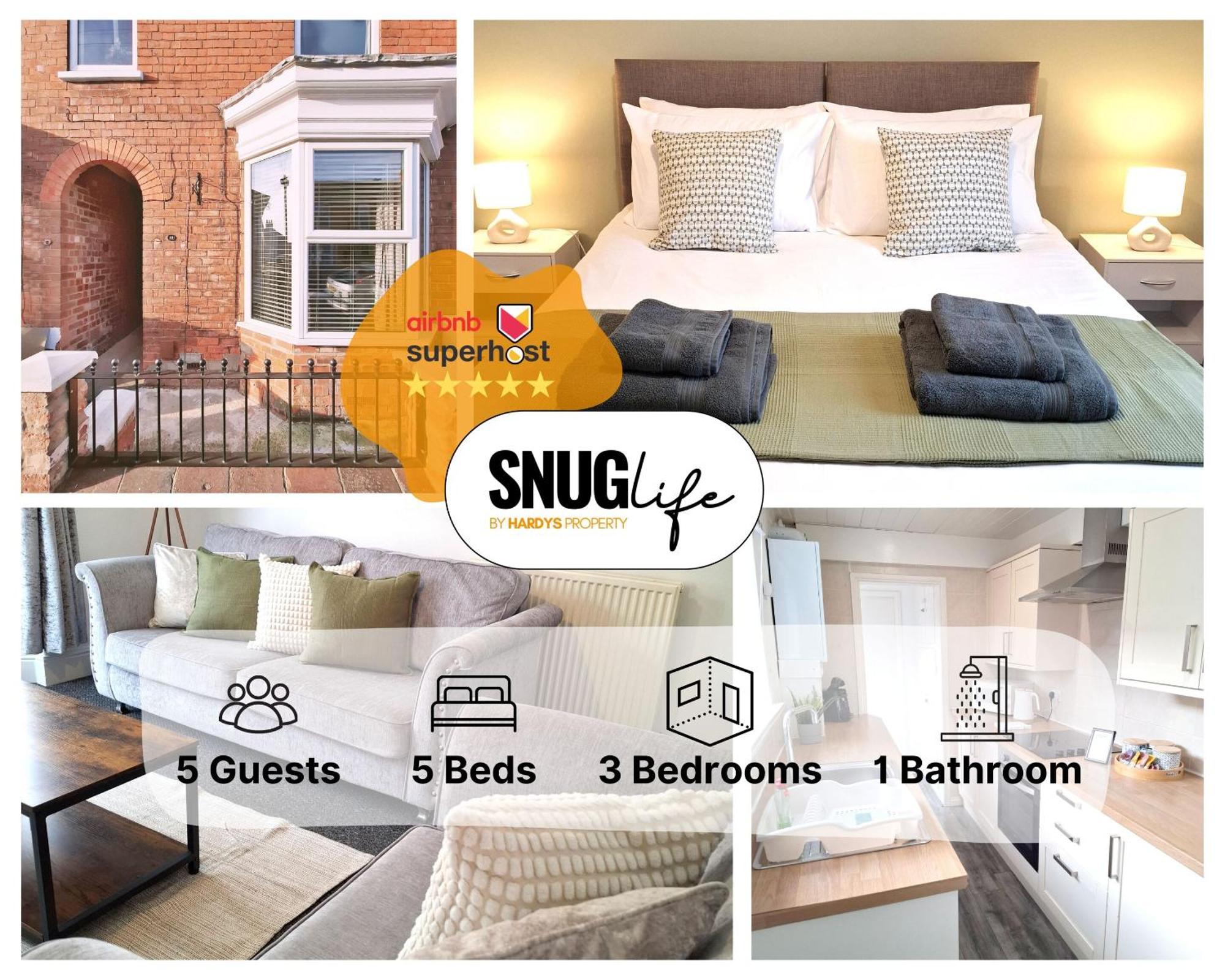 Modern Bright 3 Bedroom House Burton  외부 사진